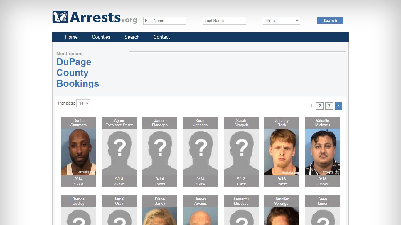 DuPage County Arrests and Inmate Search